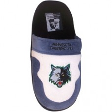 Minnesota Timberwolves Low Pro Stripe Slippers